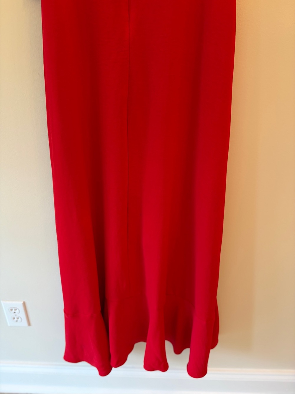 Altar’d State | Red Midi Wrap Dress - Evening Dress - Picture 9 of 10